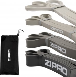 Zipro Powerband Zipro różne poziomy oporu w zestawie szary 4 szt. 1