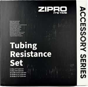 Zipro ZIPRO Zestaw gumowych linek oporowych Reistance Tubes z akcesoriami (11 elementów) 11