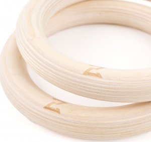 Zipro ZIPRO Kółka gimnastyczne Wooden Ring 4