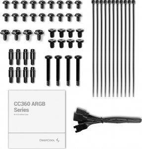 Obudowa Deepcool CC360 ARGB (R-CC360-BKAPM3-G-1) 14