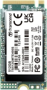 Dysk SSD Transcend MTE400S 512GB M.2 2242 PCI-E x4 Gen3 NVMe (TS512GMTE400S) 1