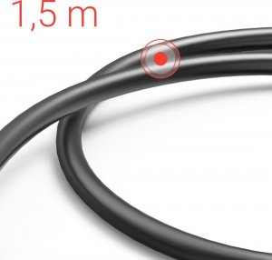 Kabel USB Hama USB-A - USB-C 1.5 m Czarny (002015950000) 3