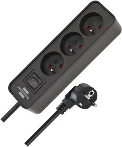 Listwa zasilająca Brennenstuhl Ecolor 3 gniazda 1.5 m czarna (002181920000) 6