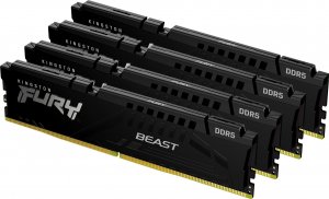 Pamięć Kingston Fury Beast, DDR5, 128 GB, 5200MHz, CL40 (KF552C40BBK4-128) 1