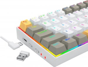 Klawiatura Redragon K350 Draconic Pro Brown switch (K530-YL-WT-GY-RGB-PRO) 9