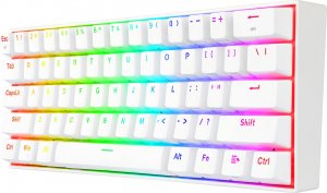 Klawiatura Redragon Klawiatura Redragon K530W RGB Draconic Pro Biała 2