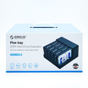 Stacja dokująca Orico 5x SATA 3,5 / 2,5" z funkcją duplikatora 3