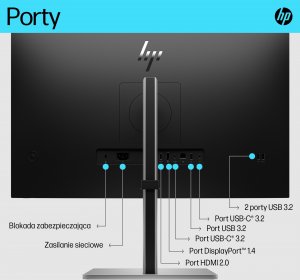 Monitor HP E27K G5 (6N4C4AA#ABB) 5