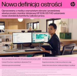 Monitor HP E24T G5 (6N6E6AA#ABB) 13