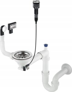 Syfon Deante Syfon do zlewozmywaka granitowego 1-komorowego - Space-Saver 1