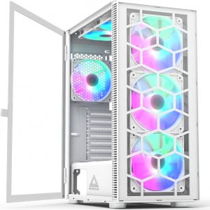 Obudowa Montech X3 TG RGB biała 6