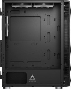 Obudowa Montech X3 Mesh TG RGB czarna 2