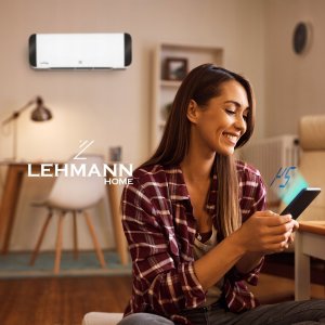 Lehmann Kurtyna Powietrzna, z funkcją grzania, ECO, WIFI, 2000W (MIJAS) 2
