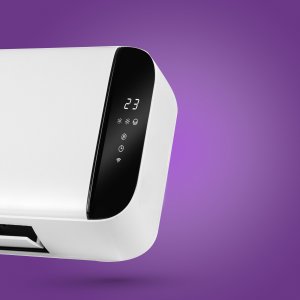 Lehmann Kurtyna Powietrzna, z funkcją grzania, ECO, WIFI, 2000W (MIJAS) 6