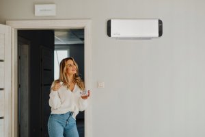 Lehmann Kurtyna Powietrzna, z funkcją grzania, ECO, WIFI, 2000W (MIJAS) 7