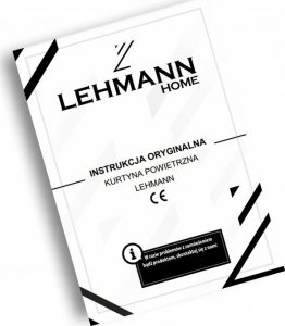 Lehmann Kurtyna Powietrzna, z funkcją grzania, ECO, WIFI, 2000W (MIJAS) 10
