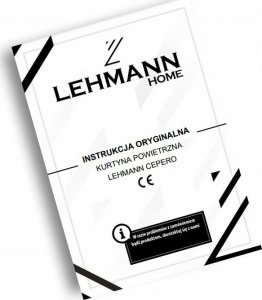 Lehmann Kurtyna powietrzna, z funkcją grzania, ECO, WIFI, 2000W (Cepero) 11