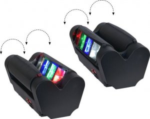 Lampa studyjna LIGHT4ME Spider MKII Turbo efekt świetlny led 8x3W 4