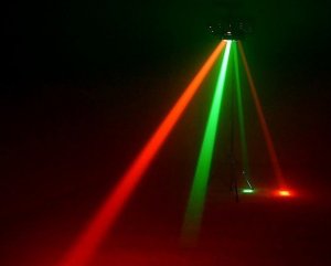 Lampa studyjna LIGHT4ME Spider MKII Turbo efekt świetlny led 8x3W 6