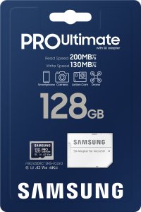 Karta Samsung Pro Ultimate MicroSDXC 128 GB Class 10 UHS-I/U3 A2 V30 (MB-MY128SA/WW) 8