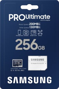Karta Samsung Pro Ultimate MicroSDXC 256 GB Class 10 UHS-I/U3 A2 V30 (MB-MY256SA/WW) 8