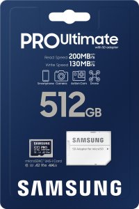 Karta Samsung Pro Ultimate MicroSDXC 512 GB Class 10 UHS-I/U3 A2 V30 (MB-MY512SA/WW) 8