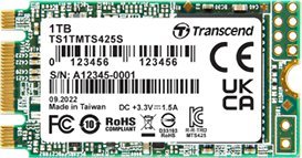 Dysk SSD Transcend 425S 1TB M.2 2242 SATA III (TS1TMTS425S) 1