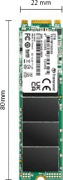 Dysk SSD Transcend MTS825S 2TB M.2 2280 SATA III (TS2TMTS825S) 2