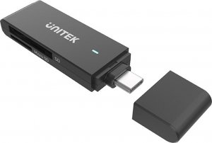 Czytnik Unitek Unitek Czytnik kart SD i microSD USB-C 1