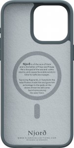 Njord by Elements Etui do iPhone 15 Pro Max MagSafe Tkanina - Szary 6