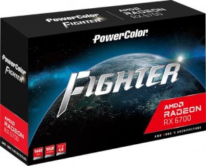 Karta graficzna Power Color Fighter Radeon RX 6700 10GB GDDR6 (AXRX 6700 10GBD6-3DH/OC) 6