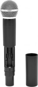 Mikrofon DNA DNA DJ DUAL VOCAL zestaw odbiornik + 2x mikrofon dynamiczny wokalowy bezprzewodowy 4