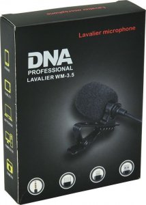 Mikrofon DNA DNA LAVALIER mikrofon krawatowy przypinany minijack 3,5mm TRRS 5