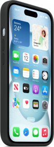 Apple Etui silikonowe z MagSafe do iPhonea 15 - czarne 5
