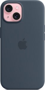 Apple Etui silikonowe z MagSafe do iPhonea 15 - sztormowy błękit 2
