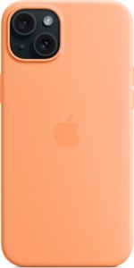 Apple Etui silikonowe z MagSafe do iPhonea 15 Plus - pomarańczowy sorbet 5