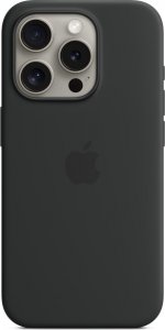 Apple Etui silikonowe z MagSafe do iPhonea 15 Pro - czarne 1