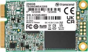 Dysk SSD Transcend 220S 256GB mSATA SATA III (TS256GMSA220S) 1