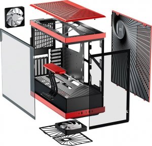 Obudowa Hyte Y40 Black Cherry (CS-HYTE-Y40-BR) 7