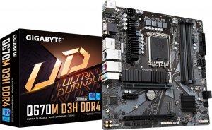 Płyta główna Gigabyte Q670M D3H DDR4 1