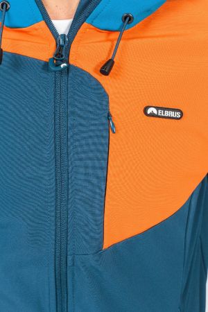 Kurtka męska Elbrus Kurtka RANDAL SOFTSHELL PROTECTION SYSTEM 15 000 BLUE WING TEAL/BRILLIANT BLUE/PUFFIN'S BILL XXL 9