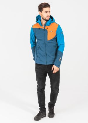 Kurtka męska Elbrus Kurtka RANDAL SOFTSHELL PROTECTION SYSTEM 15 000 BLUE WING TEAL/BRILLIANT BLUE/PUFFIN'S BILL XXL 3