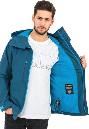 Kurtka męska Elbrus Męska Kurtka EFFIN BLUE WING TEAL/DIVA BLUE r. L 7