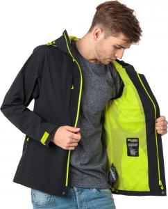 Kurtka męska Elbrus Męska Kurtka Effin Black/Acid Green r. XL 7