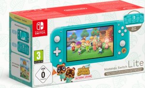 Nintendo Switch Lite Turquoise + ACNH bundle 1