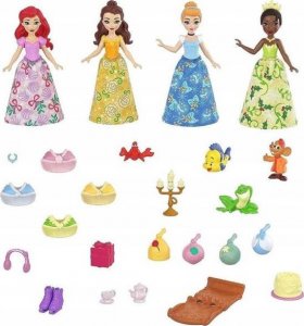 Kalendarz adwentowy Mattel Princess Małe lalki HLX06 4