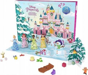 Kalendarz adwentowy Mattel Princess Małe lalki HLX06 5