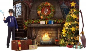 Kalendarz adwentowy Mattel Harry Potter Kalendarz adwentowy z lalką Harry Potter HND80 7