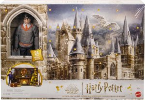 Kalendarz adwentowy Mattel Harry Potter Kalendarz adwentowy z lalką Harry Potter HND80 1