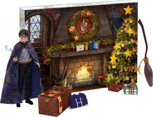Kalendarz adwentowy Mattel Harry Potter Kalendarz adwentowy z lalką Harry Potter HND80 6